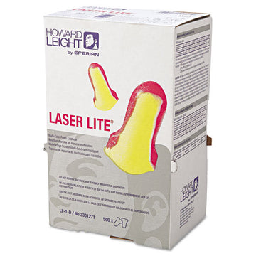 Howard Leight® by Honeywell Ll-1 D Laser Lite Single-use Earplugs, Cordless, 32nrr, Ma-yw, Ls500, 500 Pairs freeshipping - TVN Wholesale